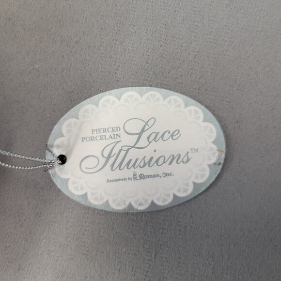 Roman Inc Snowman #2356 Mother Child Christmas Ornament Pierced Porcelain 2004 - Picture 2 of 14